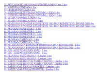 Format Administrasi Guru Terlengkap Tahun 2018