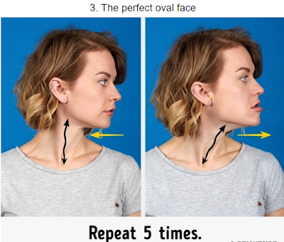 best exercises to get rid of double chin