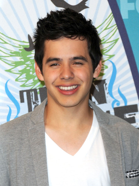 David Achuleta was spotted on the green carpet at the 2010 Teen Choice 