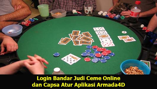 Login Bandar Judi Ceme Online dan Capsa Atur Aplikasi Armada4D