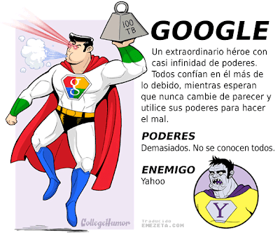 Imagen de la liga de la justicia de internet - SuperHeroe Google