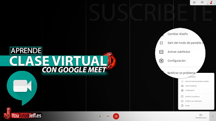 Como Crear Clase Virtual con Google Meet