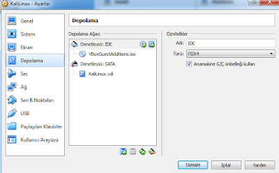 VirtualBox'da Kali Linux Kurulumu ve Ayarları