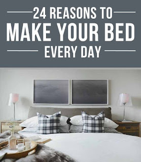 http://www.buzzfeed.com/jessicaprobus/24-reasons-you-should-make-your-bed-every-single-day?utm_term=.paDONOd4k#.ou7ZYZE05