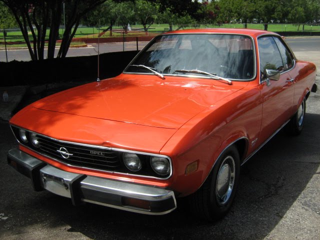 1974 Opel Manta OK it's an automatic and it's a a bit pricey at 490000 