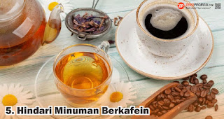 Hindari Minuman Berkafein merupakan salah satu hal yang perlu dihindari saat sahur