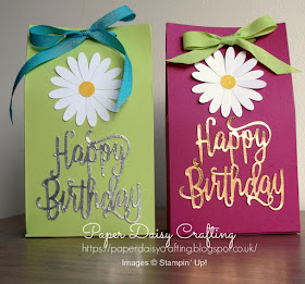 Daisy Punch Happy Birthday Die Stampin' Up