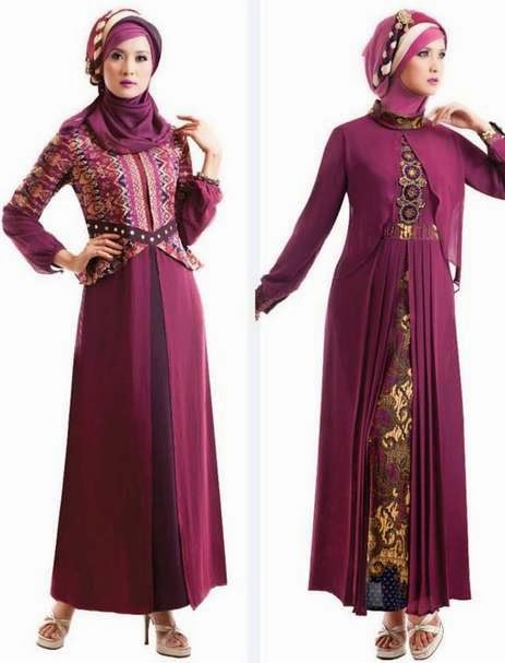 25 Contoh  Model Baju  Muslim Tren Sekarang 2021