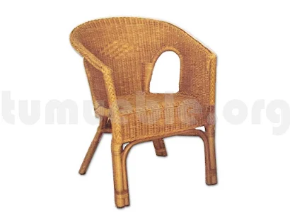 sillon rattan natural J234