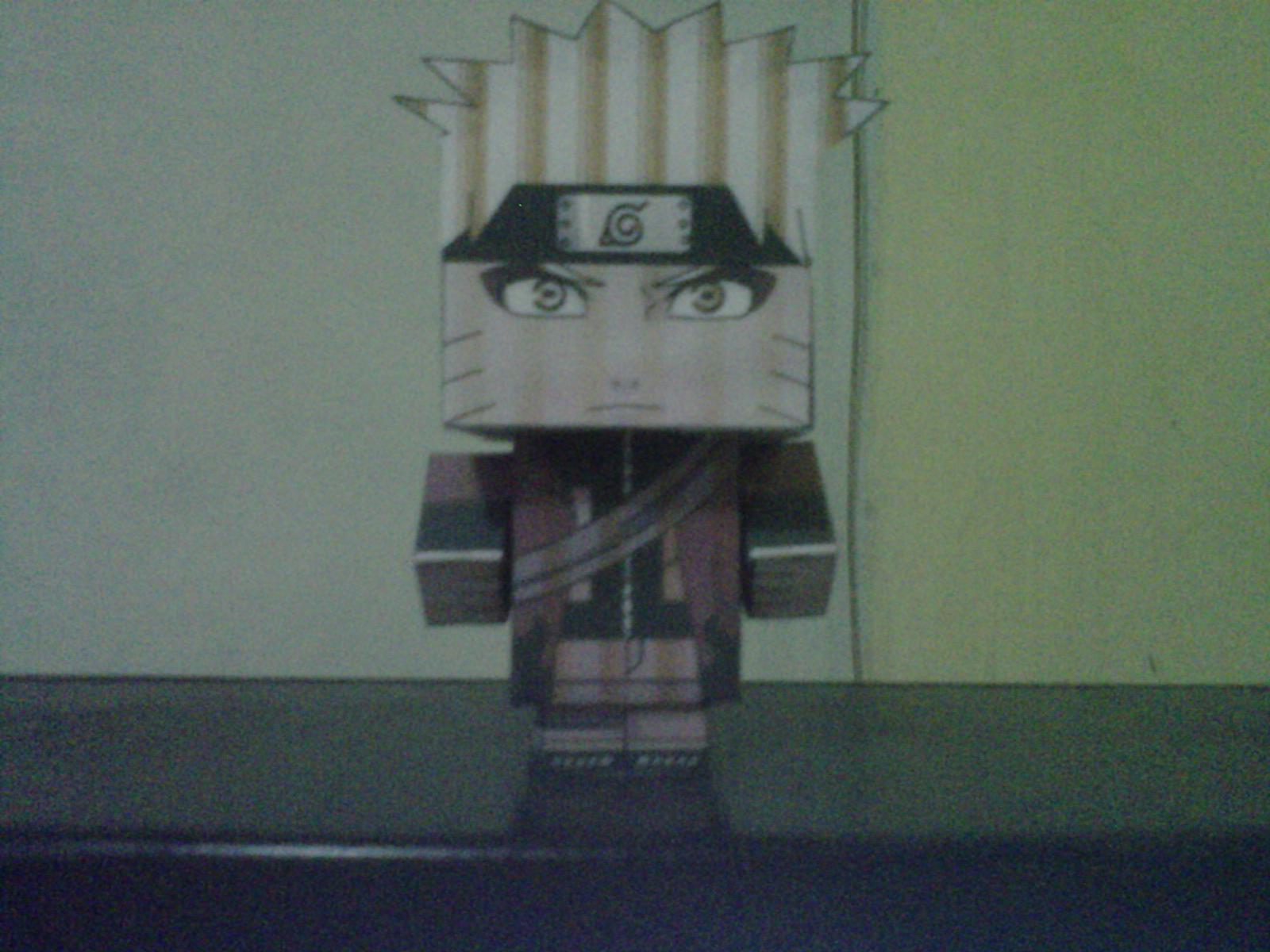 NaruBad: Cara Membuat PaperCraft Naruto