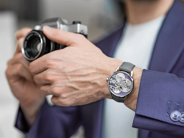 Armin Strom Gravity Equal Force Ultimate Sapphire Purple