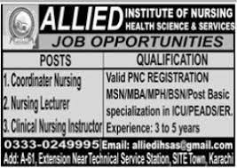 Allied Institute Jobs 2022 – Today Jobs 2022  Allied Institute Jobs 2022 – Today Jobs 2022  Allied Institute Jobs 2022 – Today Jobs 2022 Allied Institute of Nursing & Health Sciences Jobs  Allied