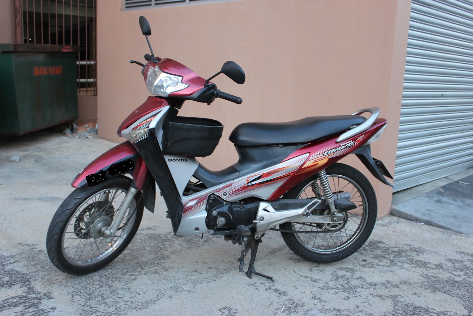 Bintang Bunder Honda 125 Wave 1st Model 07 07