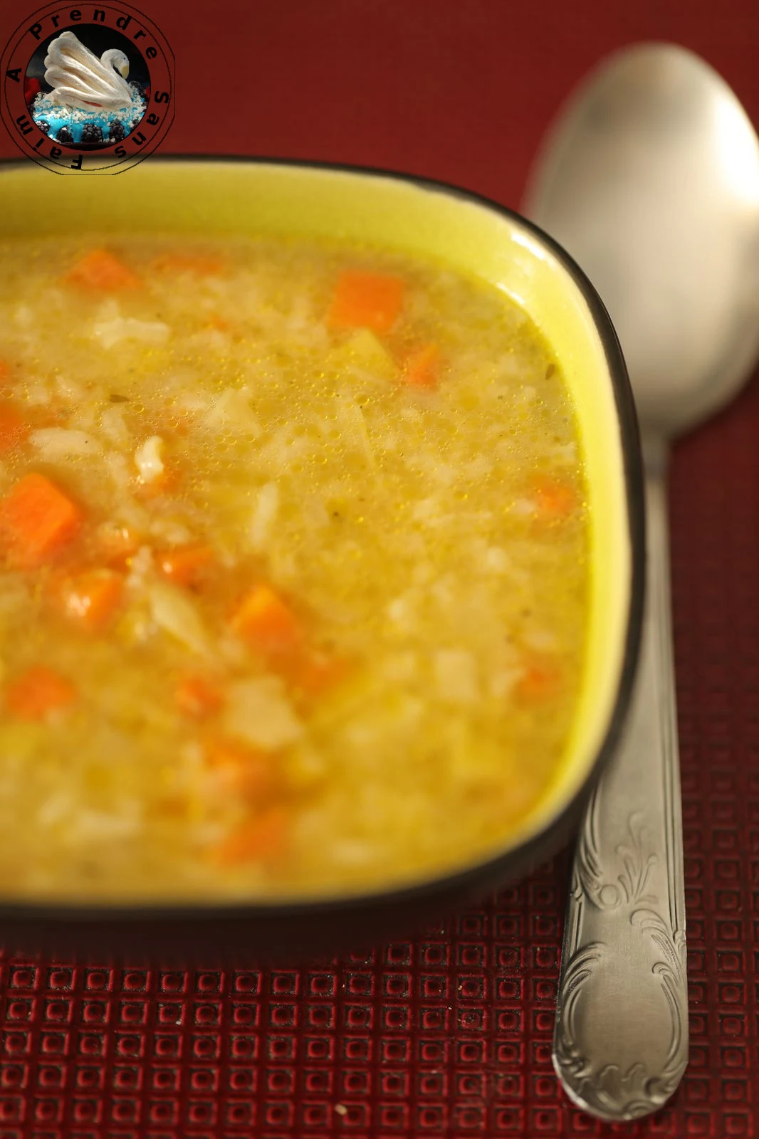 Soupe de riz aux légumes