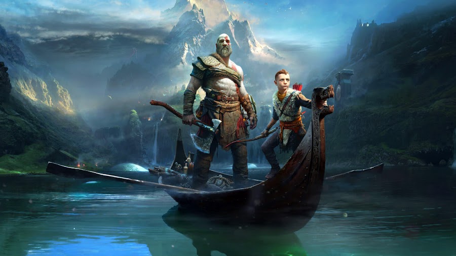 kratos and atreus ps4