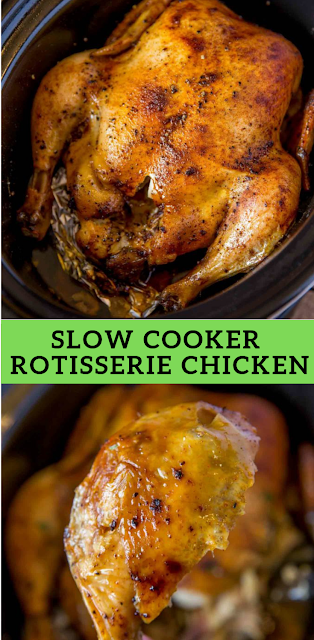 Slow Cooker Rotisserie Chicken Recipe