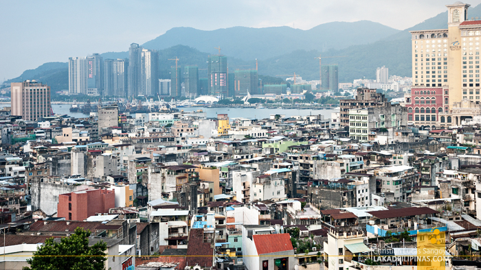 Unesco View from Fortaleza do Monte Macau China