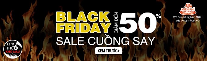 [BLACK FRIDAY] - 3 NGÀY ĐẠI TIỆC KHUYẾN MẠI eCHIPKOOLSHOP