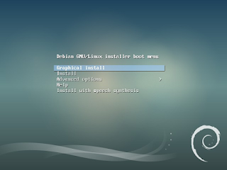 Menu Boot pada GNU/Linux Debian