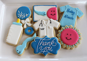 fertility doctor baby cookies