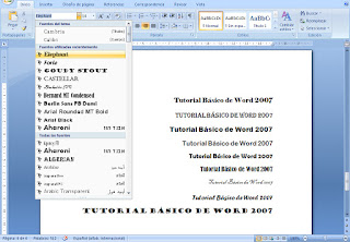 Resultado de imagen para cambiar la fuente en word