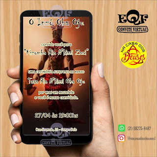 #ConviteVirtual, #ConviteAdulto, #ConviteVirtualAdulto, #Xangô, #ConviteVirtualXangô,  #ConviteXangô, #ConviteDigitalXangô, #ConviteEsotérico, #ConviteVirtualEsotérico, #ConviteUmbanda, #ConviteCandomblé