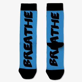 Breathe Socks Bright Blue