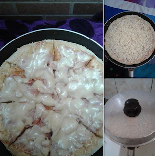 Cara Membuat Pizza Teflon Panggang di Kompor