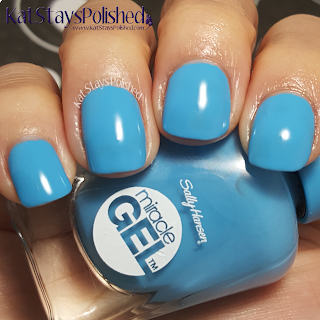 Sally Hansen Miracle Gel - Poolside Paradise - Dive Bar | Kat Stays Polished