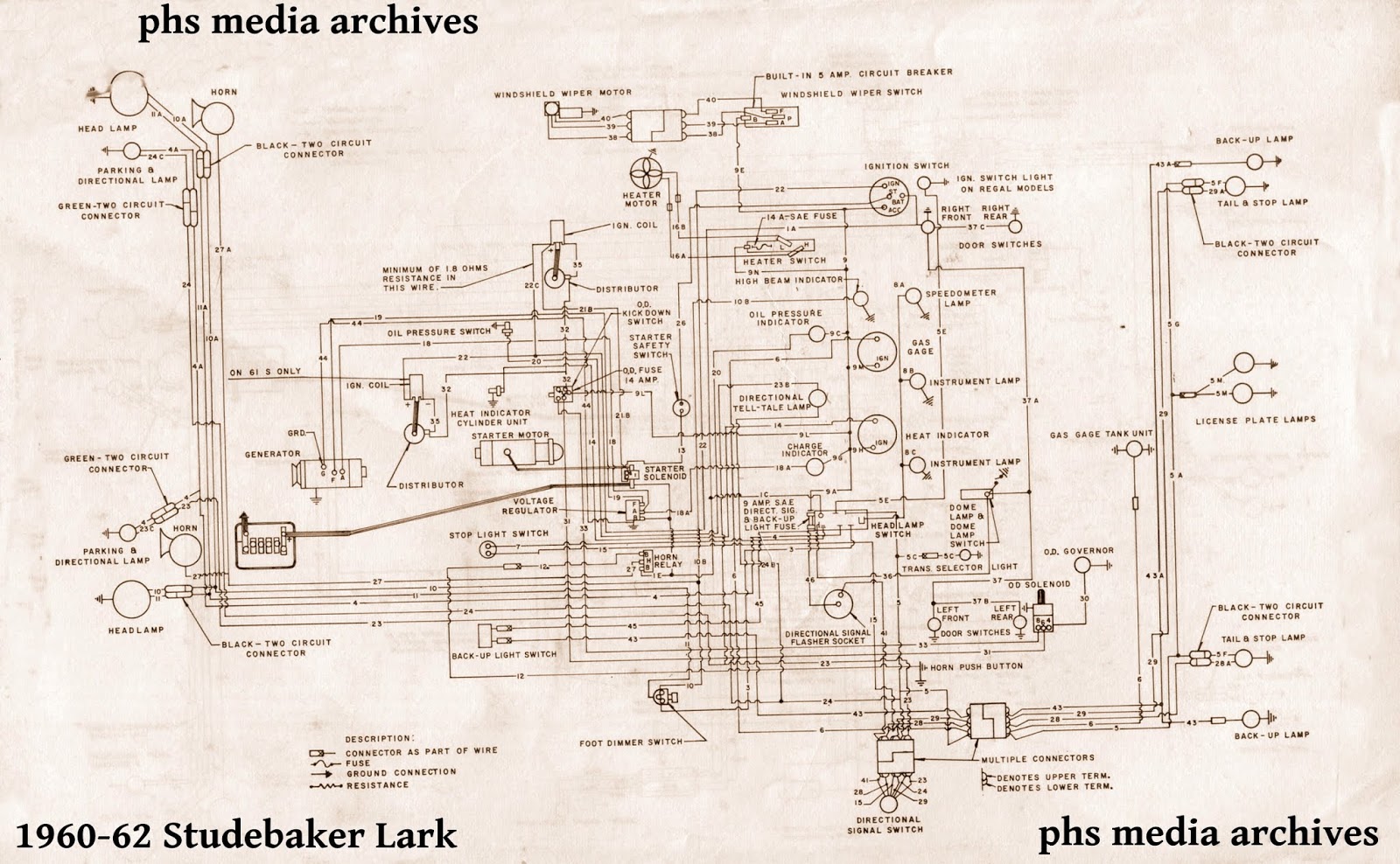 Phscollectorcarworld Tech Series Studebaker Lark Cruiser Wiring Diagrams