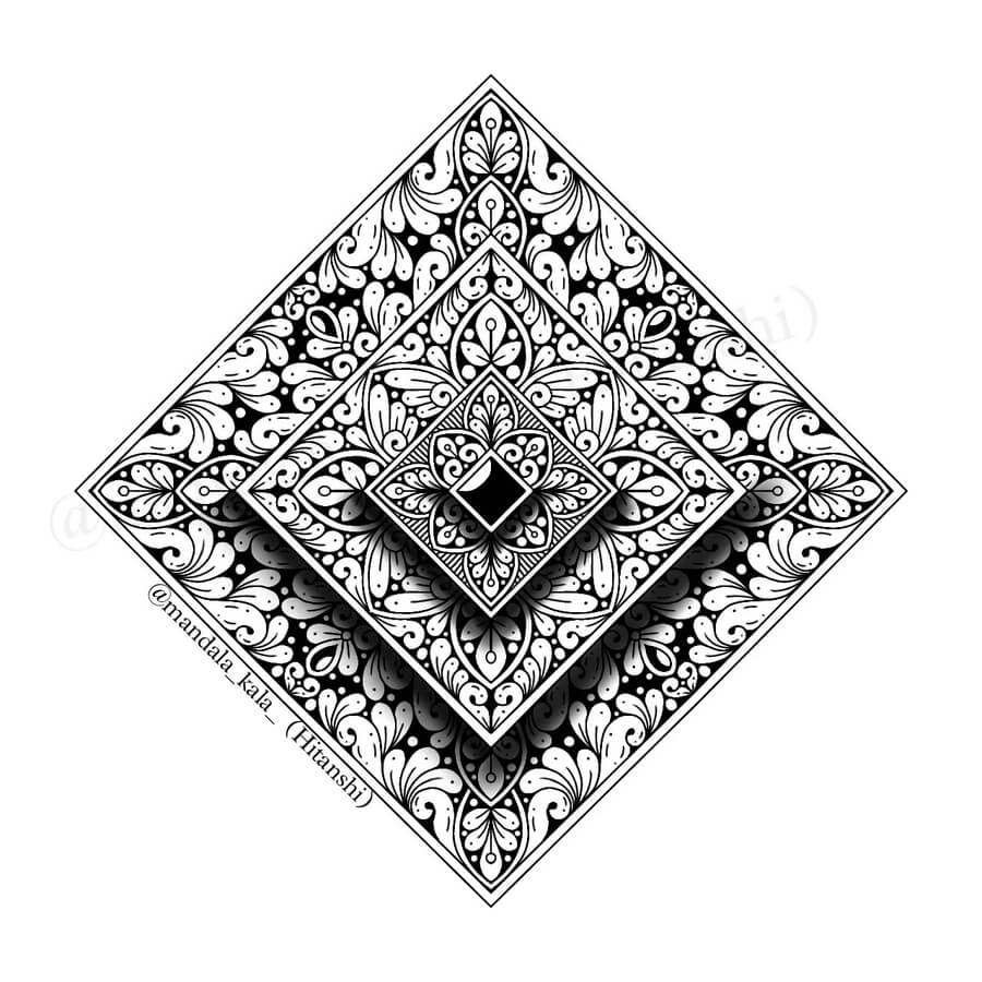 07-Intricate-pendant-Mandala-Drawings-Hitanshi-www-designstack-co