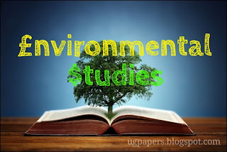 Au 1st sem environmental studies model paper,au 1st sem foundation course 2 model question paper
