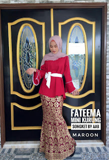 FATEEMA MINI KURUNG SONGKET