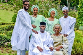 Vice president Yemi Osinbajo family photos
