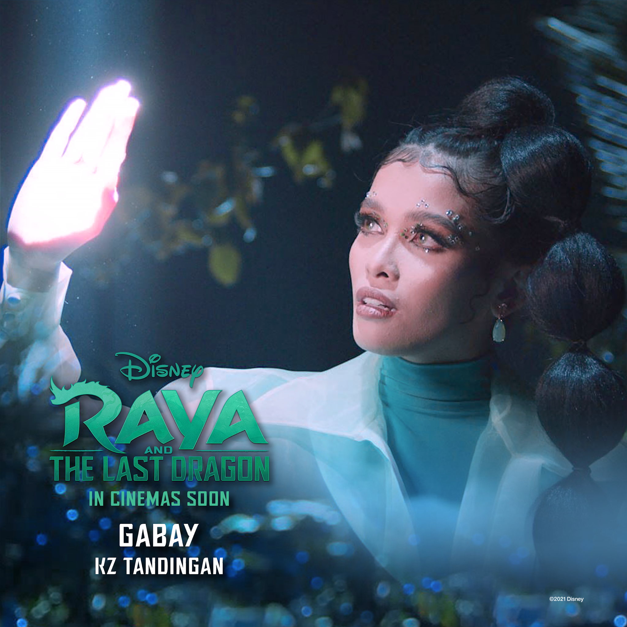 Disney taps KZ Tandingan for its first Filipino song “GABAY” for its film RAYA AND THE LAST DRAGON