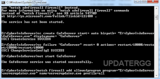 Cara Install, Remove dan Restart Service Cafe Console Cyberindo Updater