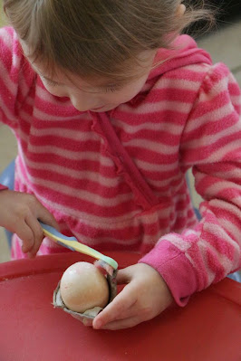 Hands-on learning about teeth brushing