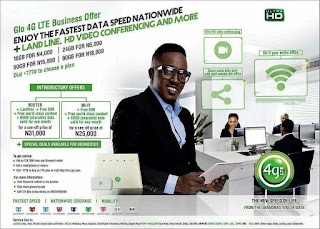 Glo 4G LTE data plan