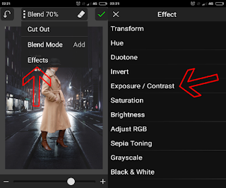 Edit foto kekinian manipulasi background android