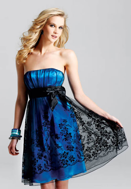 Blue prom dresses 