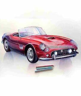 Drawing Sketch Of A Car