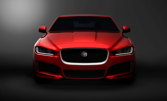 Jaguar XE front view