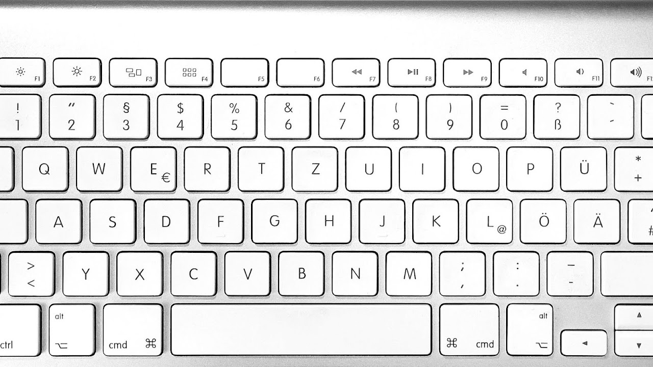 German keyboard layout