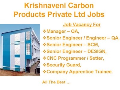 Krishnaveni Carbon Products Private Ltd Jobs