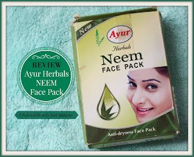 Ayur Herbals Neem Anti-dryness Face pack Review