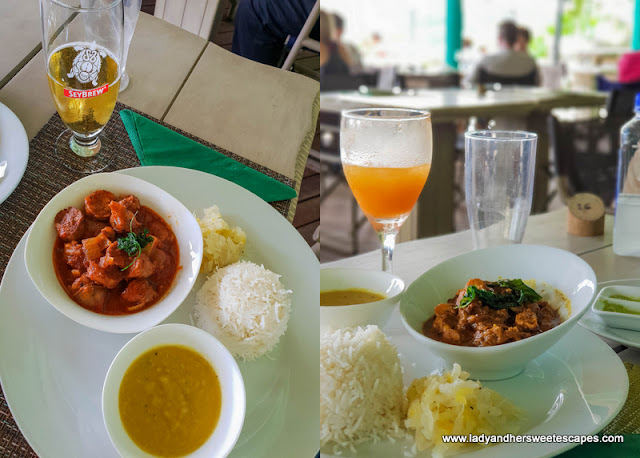 lunch in Kafe Kreol in Seychelles