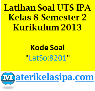 Latihan Soal UTS IPA Kelas 8 Semester 2 Kurikulum 2013