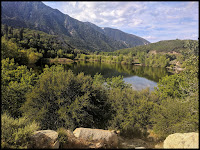 View of Reservoir from the trail.