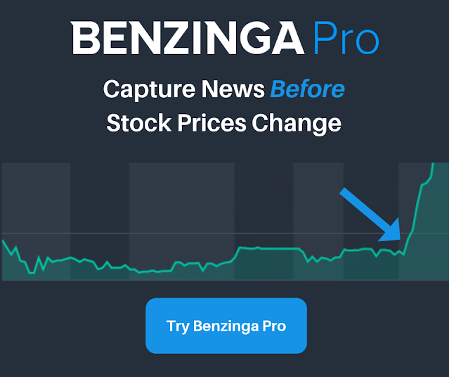 Benzinga Pro is an outstanding stock news screener