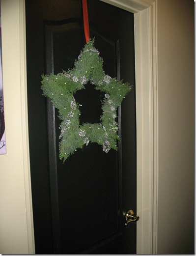 Wreath _Bathroom Door